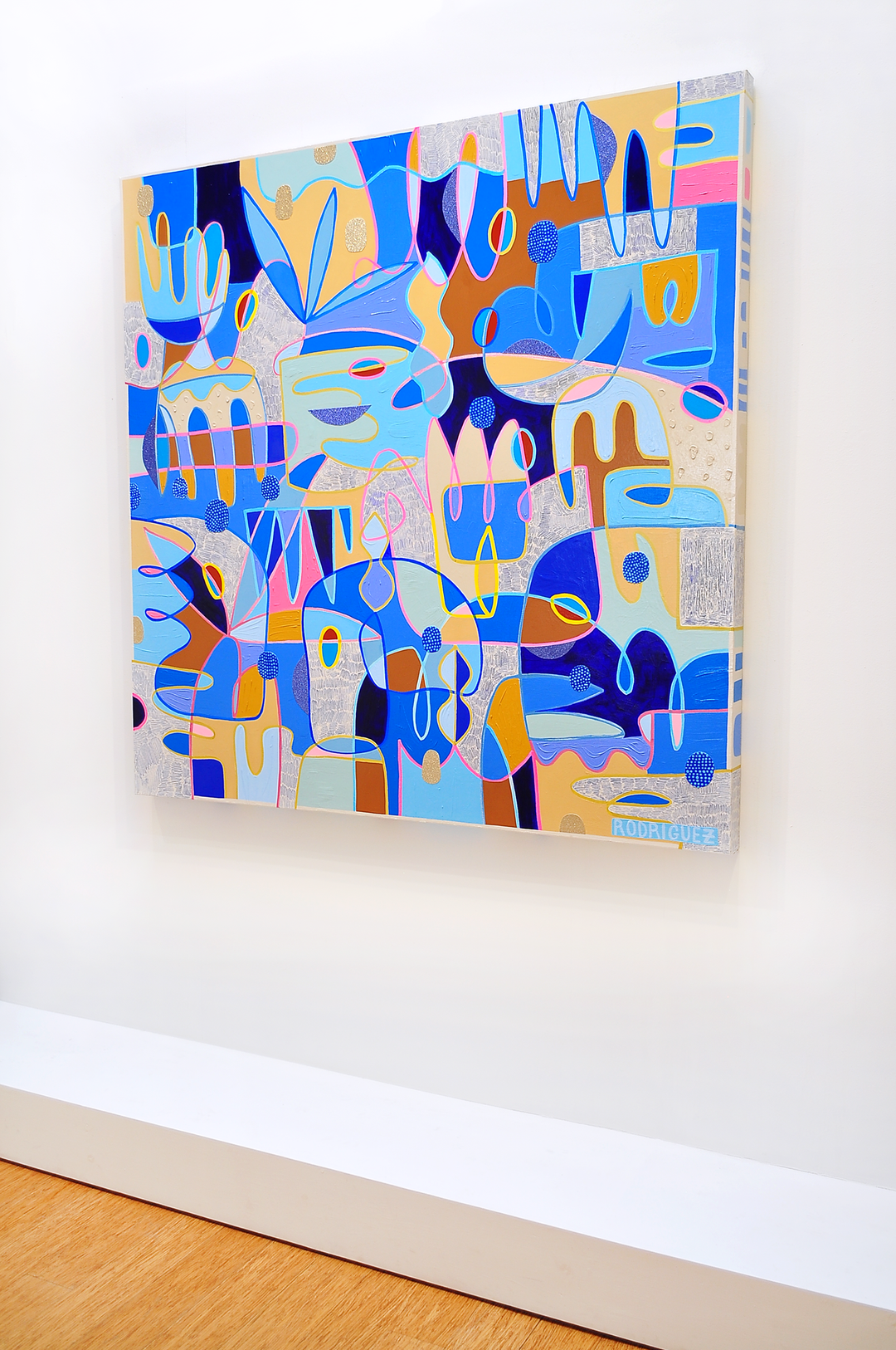 Over the Shining Sea - 60x60 on Canvas
