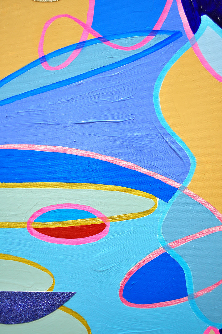 Over the Shining Sea - 60x60 on Canvas
