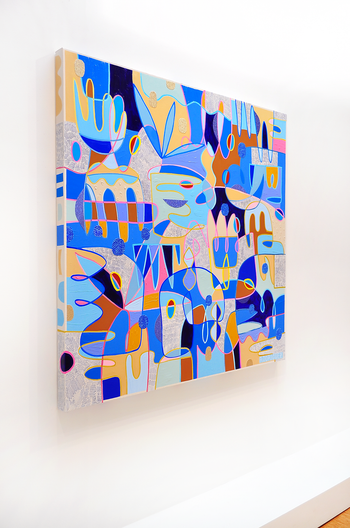 Over the Shining Sea - 60x60 on Canvas