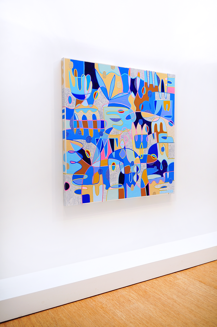 Over the Shining Sea - 60x60 on Canvas