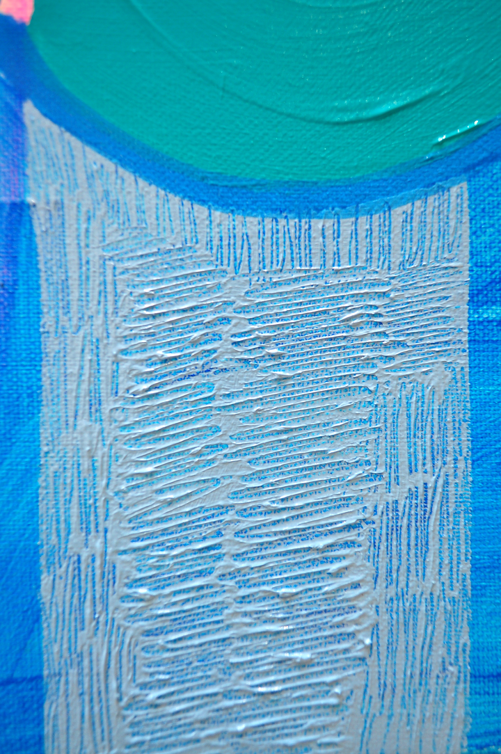Enjoying The Passage of Time - 72x60 on Canvas