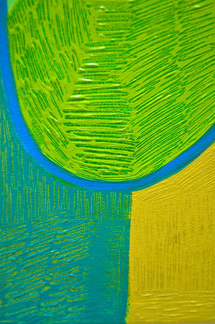 Enjoying The Passage of Time - 72x60 on Canvas