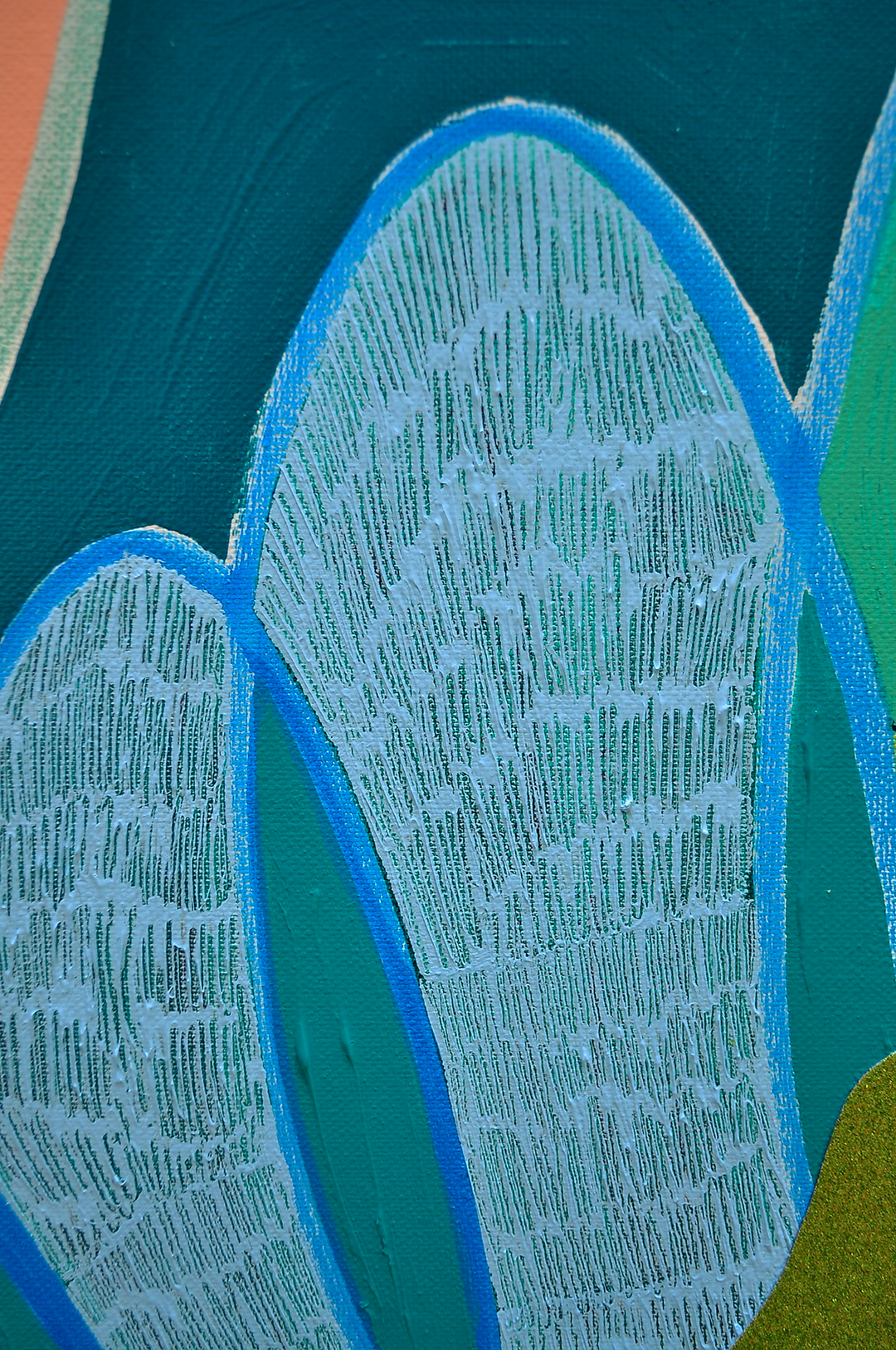 Enjoying The Passage of Time - 72x60 on Canvas