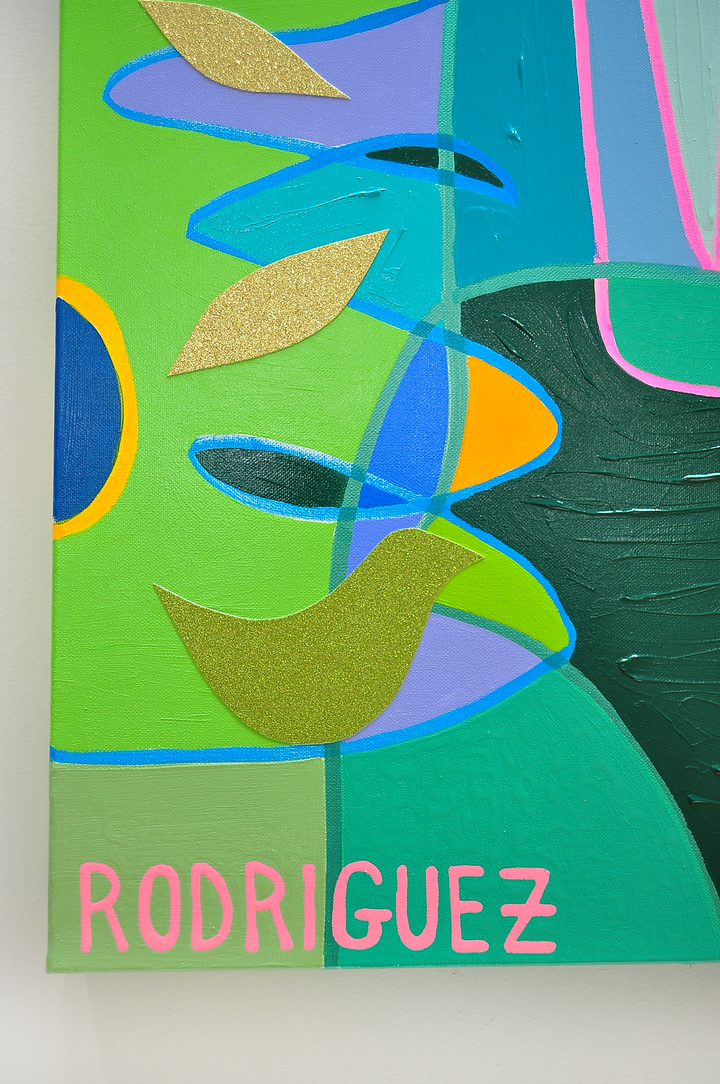 Enjoying The Passage of Time - 72x60 on Canvas