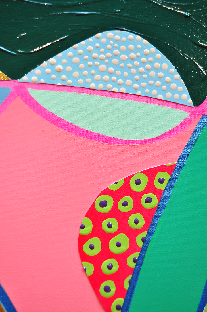 Enjoying The Passage of Time - 72x60 on Canvas