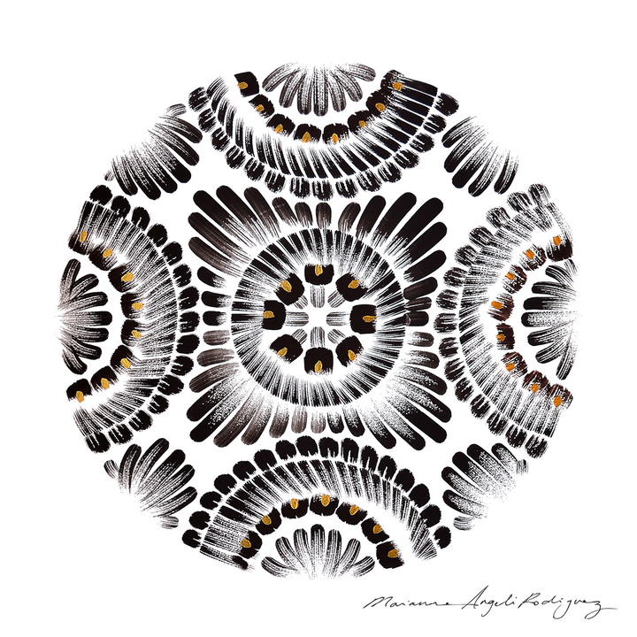 Contemporary art print by Marianne Angeli Rodriguez