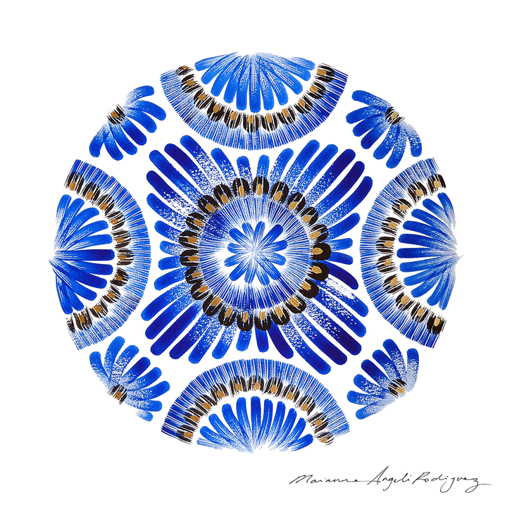 Contemporary art print by Marianne Angeli Rodriguez
