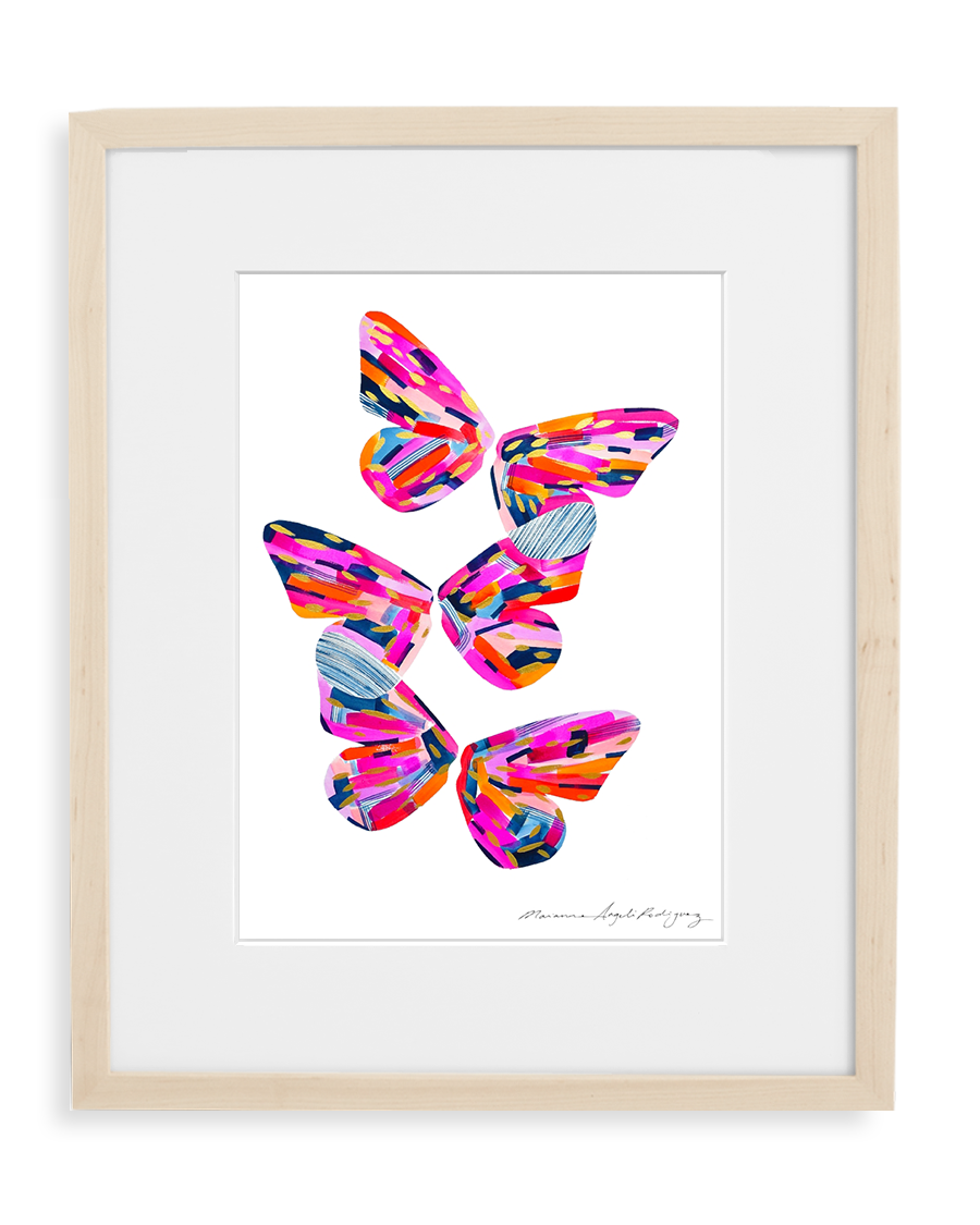 Contemporary art print by Marianne Angeli Rodriguez